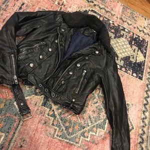 Free People {Faux} Leather Jacket